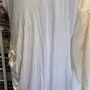 Ashley Stewart Ivory Sleeveless dress